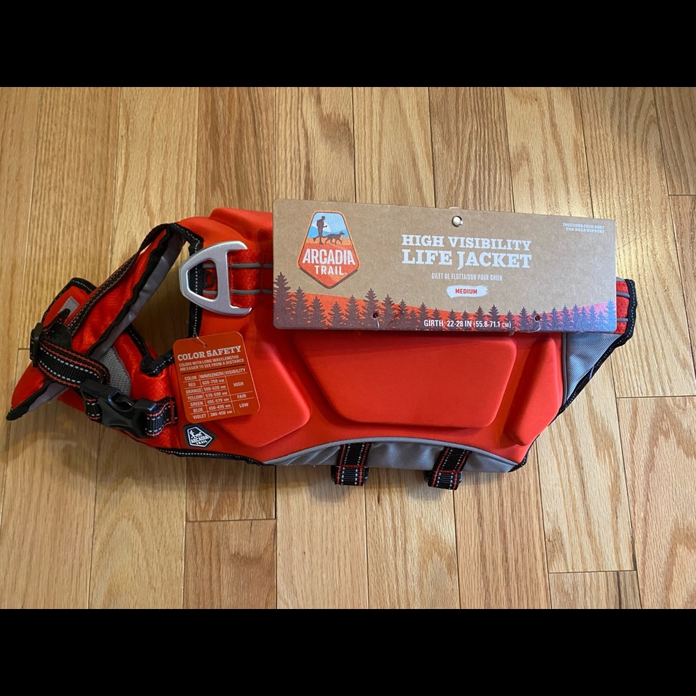 Arcadia Trail dog life jacket